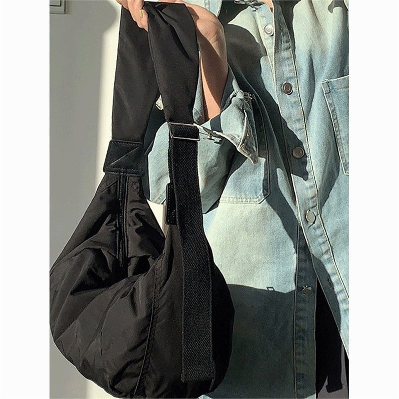 Nylon torba preko ramena, unisex, velika kapaciteta, za svakodnevnu upotrebu