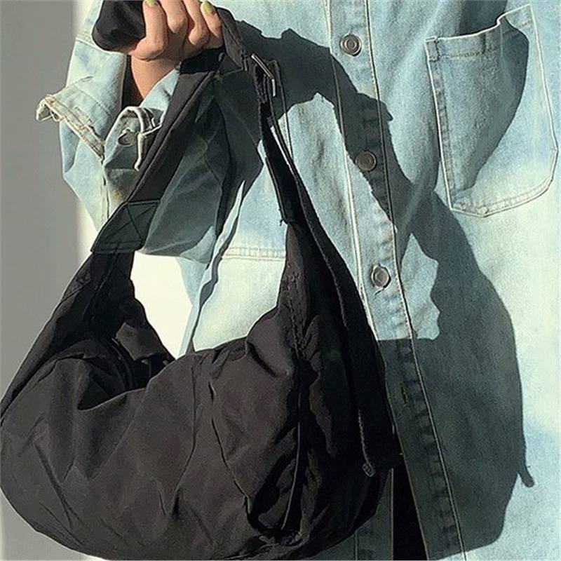 Nylon torba preko ramena, unisex, velika kapaciteta, za svakodnevnu upotrebu