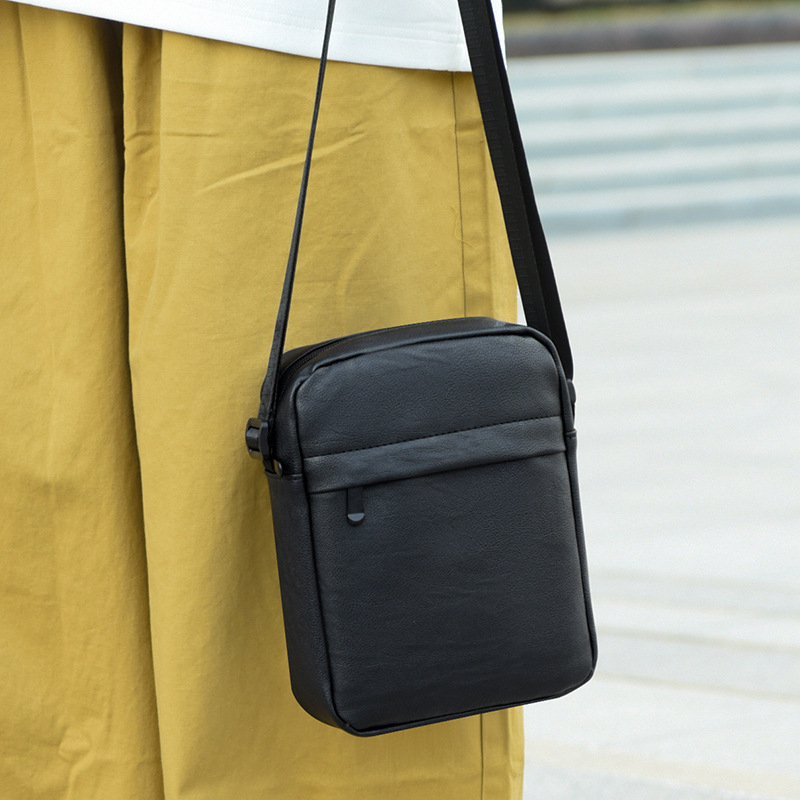 PU mala muška torba preko ramena, mini, ljetni casual stil, korejski i japanski stil