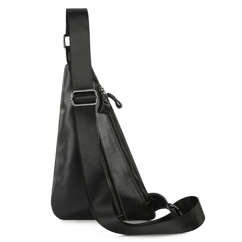 Muška crossbody torba od kože prvog sloja, retro, višenamjenska, za svakodnevnu upotrebu.
