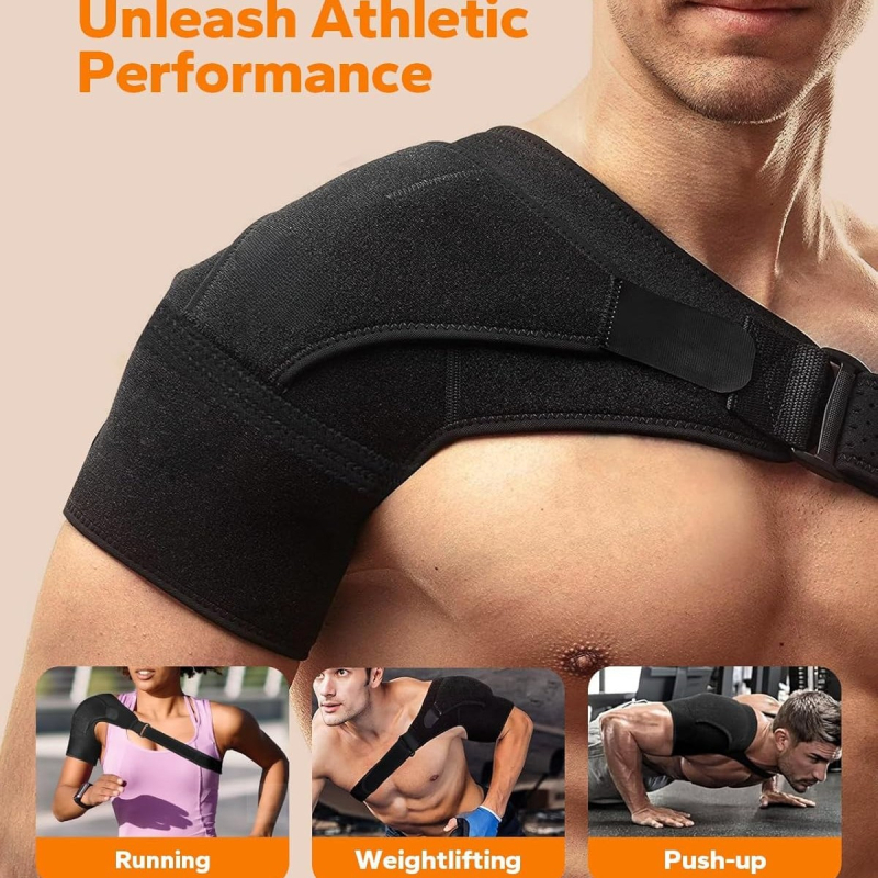 Prilagodljiva podrška ramena za stabilnost rotatorne manšete – unisex zaštita za trening