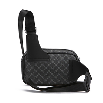 Muška crossbody torbica s kariranim uzorkom, minimalistički gradski stil, za svakodnevnu uporabu, putovanja i posao