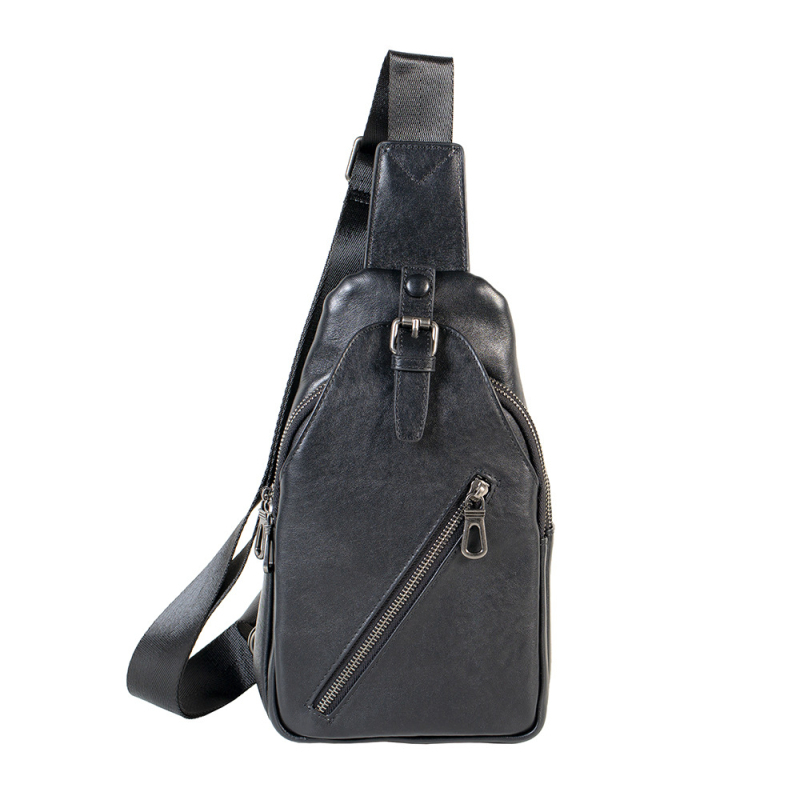 Muška crossbody torbica u korejskom stilu, casual putna torba preko ramena, od gornjeg sloja teleće kože s biljnim premazom