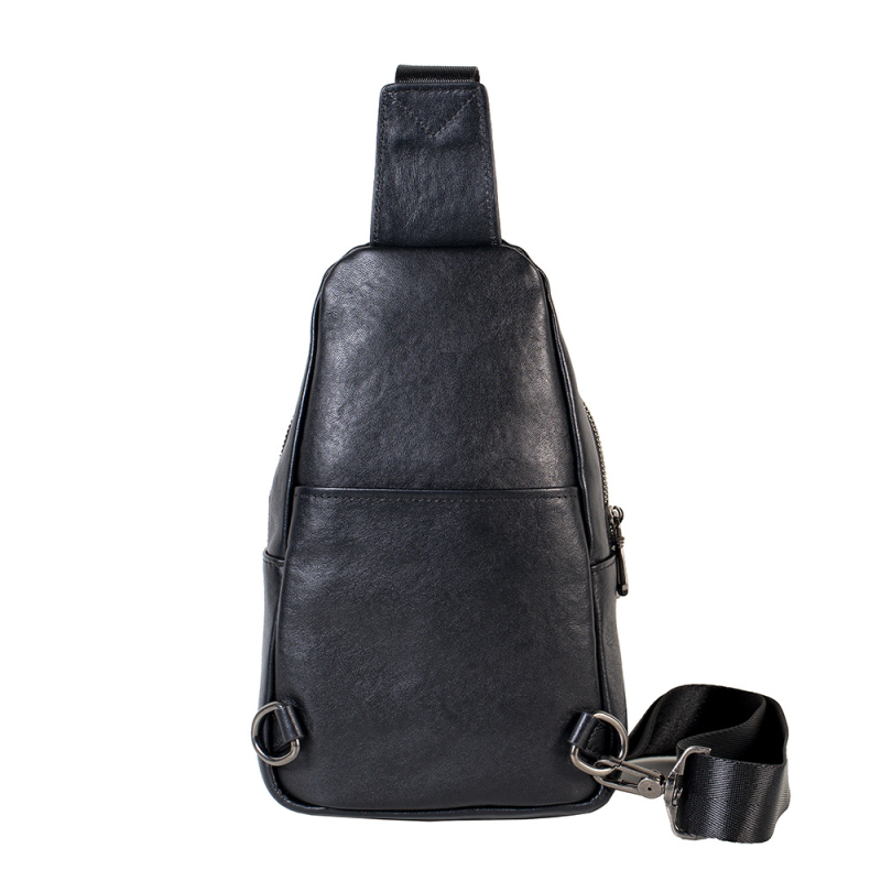Muška crossbody torbica u korejskom stilu, casual putna torba preko ramena, od gornjeg sloja teleće kože s biljnim premazom
