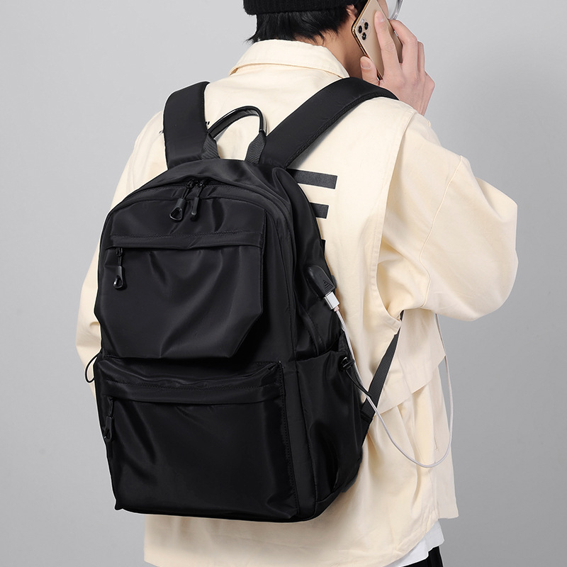 Lobedi unisex ruksak s kapacitetom 20-35 L, za 14-inčni prijenosno računalo, najlon, street stil, svakodnevna uporaba i putovanja