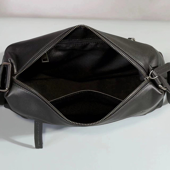 Marent muška torba od prave kože preko ramena – horizontalna, elegantna svakodnevna torba za 10-inčni laptop