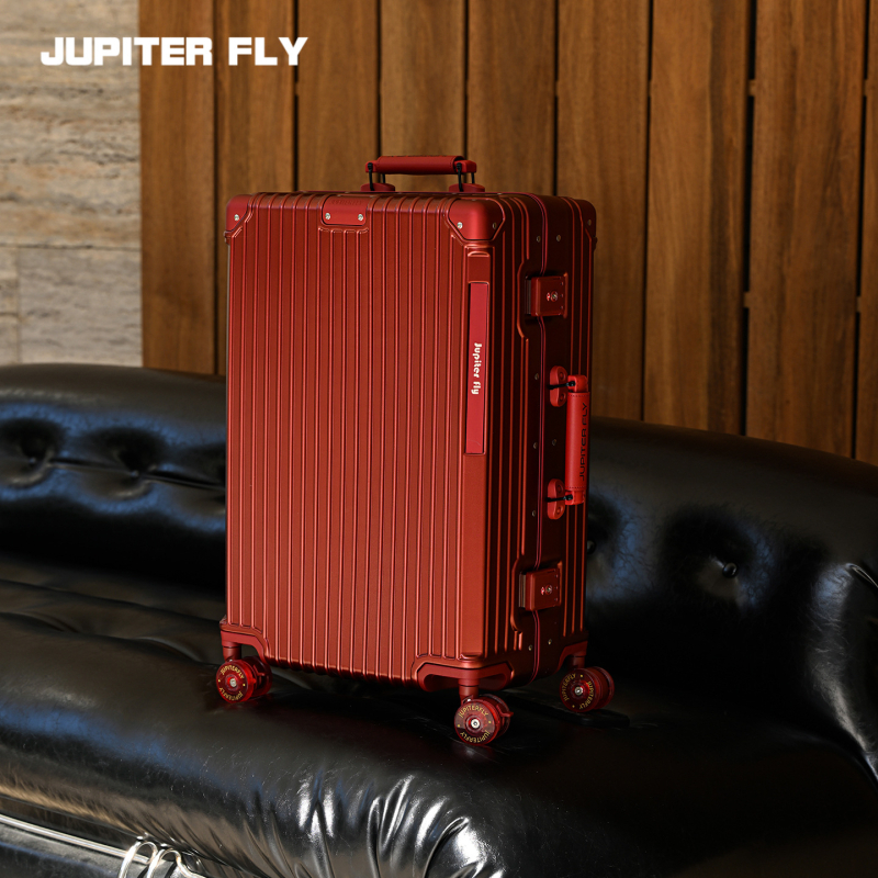 Jupiter Fly vjenčani prtljag s aluminijskim okvirom PC kućištem, protuklizni, otporan na habanje, lagani kabinski kofer