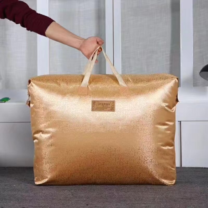 Nyári hűvös paplan selyempehely töltettel, szója szálból készült paplan tároló táska, rotan szőnyeg, Ice Silk szőnyeg, hordozható por- és nedvességvédő táska