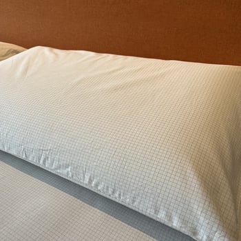 Γκρι σεντόνι γείωσης από αγώγιμο ύφασμα ασημένιων ινών
