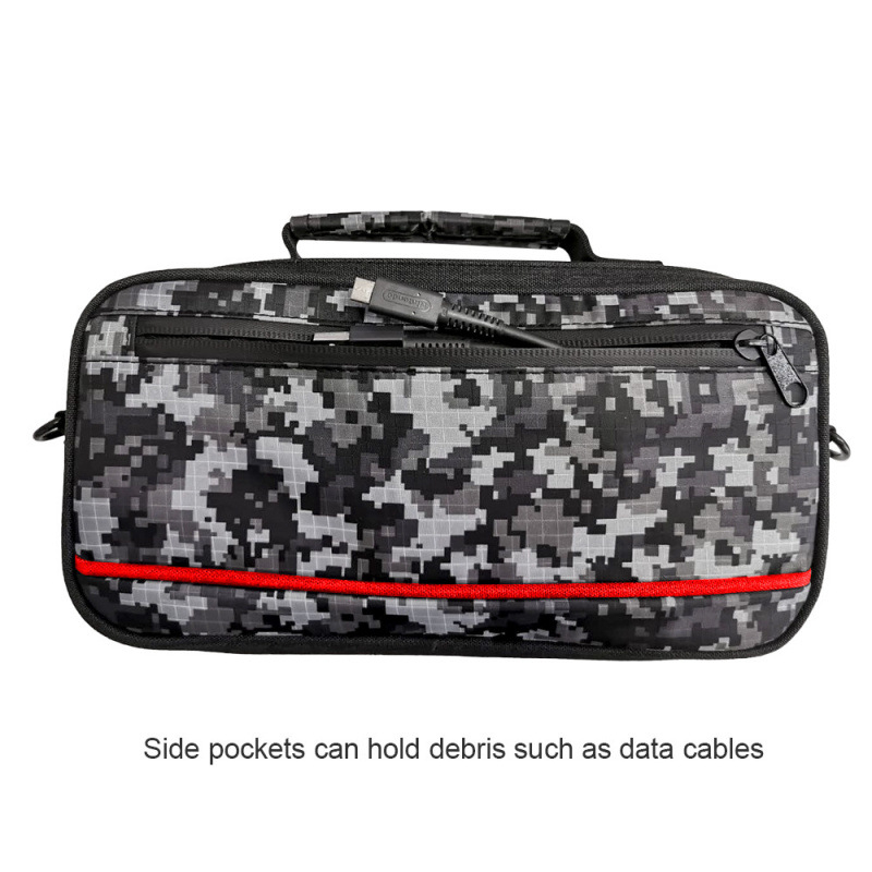 Geantă camuflaj din poliester pentru călătorii, organizator pentru igienă, capacitate mare