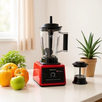 4L višenamjenski blender velike kapacitete: miješanje, sok, mljevenje mesa i mljevenje