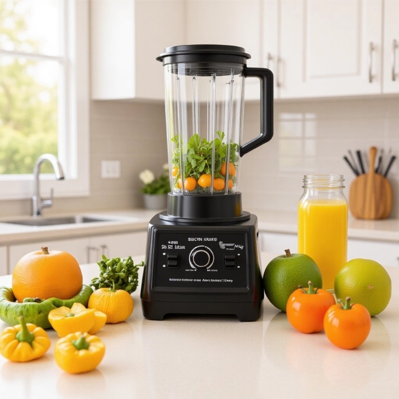 4L višenamjenski blender velike kapacitete: miješanje, sok, mljevenje mesa i mljevenje