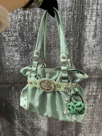 555 platnena tote torba za ramena srednje veličine, ružičasto-crvena vintage distres, zatvarač, unutarnja džep, velika kapaciteta