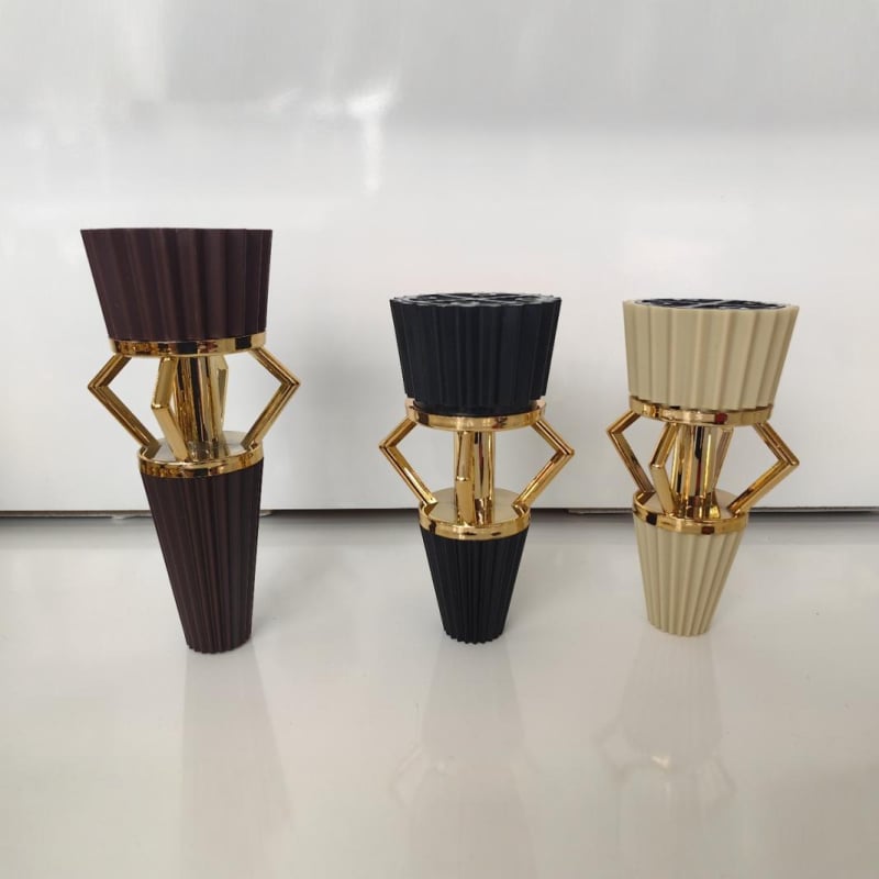 Picioare din plastic pentru dulapuri, cu picioare înălțate, pentru dulapuri TV și canapele