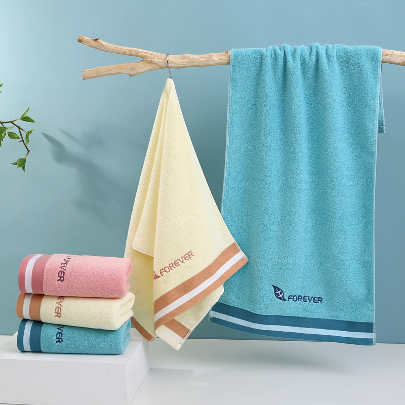 Kupaonski ručnik od 100% pamuka, 40×90 cm, mekan i upijajući, za kućnu upotrebu, unisex, debeli