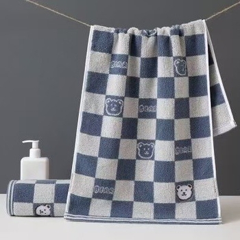 Jacquard ručnik za lice za odrasle, nježan prema koži, bez dlačica, visoke upijavosti, za pranje lica i sušenje kose