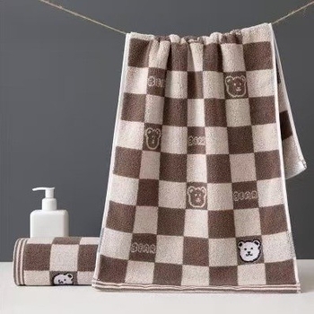 Jacquard ručnik za lice za odrasle, nježan prema koži, bez dlačica, visoke upijavosti, za pranje lica i sušenje kose