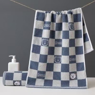 Jacquard ručnik za lice za odrasle, nježan prema koži, bez dlačica, visoke upijavosti, za pranje lica i sušenje kose