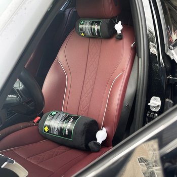 Pernă tetieră auto NOS cilindru azot – suport pentru gât și talie, accesoriu interior auto