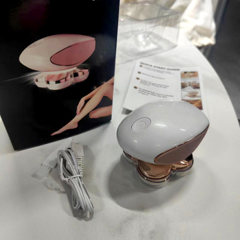 Epilator electric cu patru capete pentru corp, pentru femei, reîncărcabil, portabil, mini