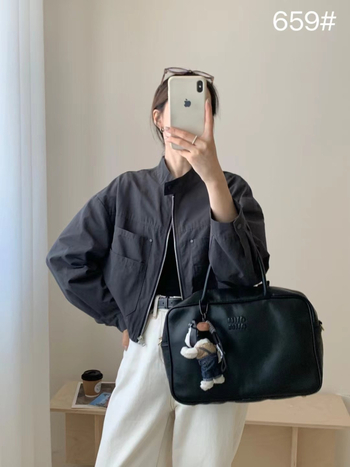 Ženska cropped bomber jakna, otporna na vjetar, retro pilotska jakna, korejski stil, visoka kvaliteta