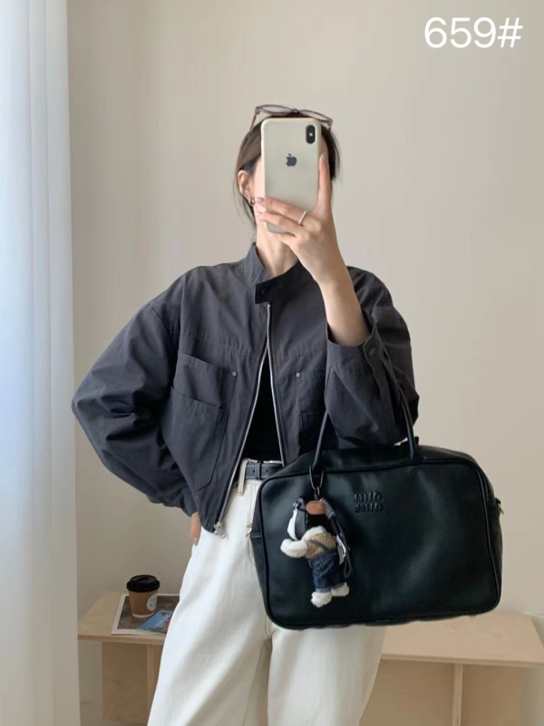 Ženska cropped bomber jakna, otporna na vjetar, retro pilotska jakna, korejski stil, visoka kvaliteta