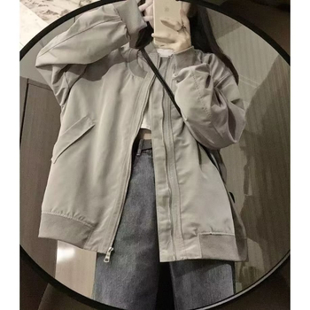 Női oversized kardigán baseball stílusban, tavasz–ősz 2024, laza szabás, casual