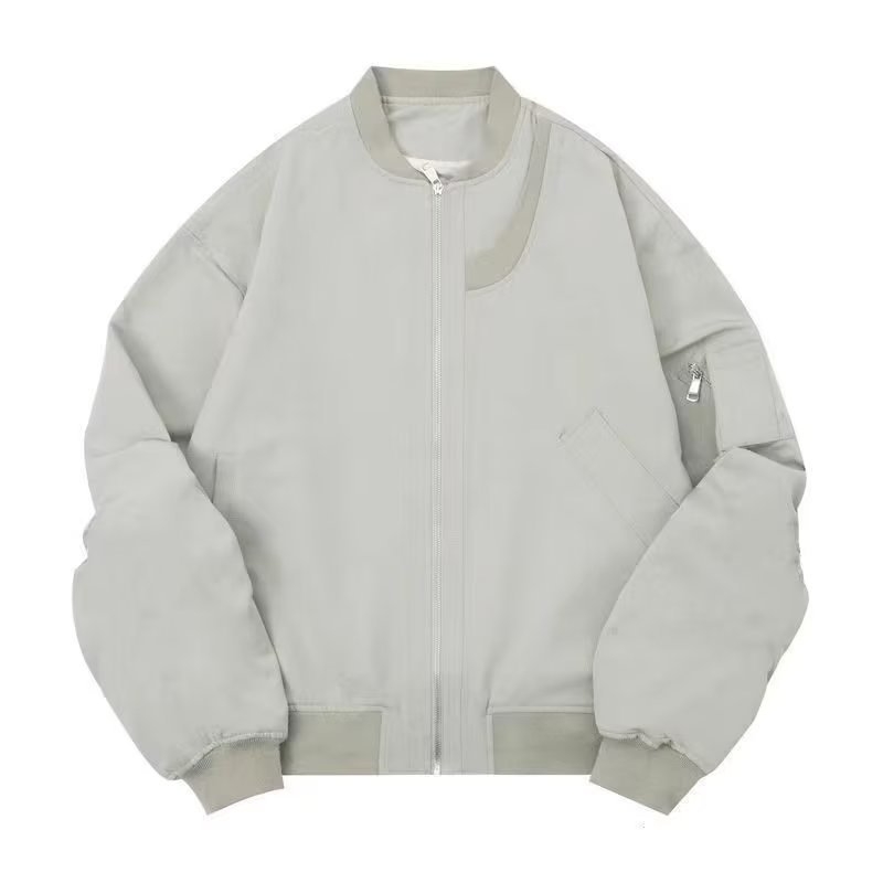 Női oversized kardigán baseball stílusban, tavasz–ősz 2024, laza szabás, casual