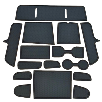 Covoraș interior Hyundai Tucson NX4 2025: compartiment pentru ușă, spațiu de depozitare și suport pentru pahare, protecție împotriva prafului și antiderapant
