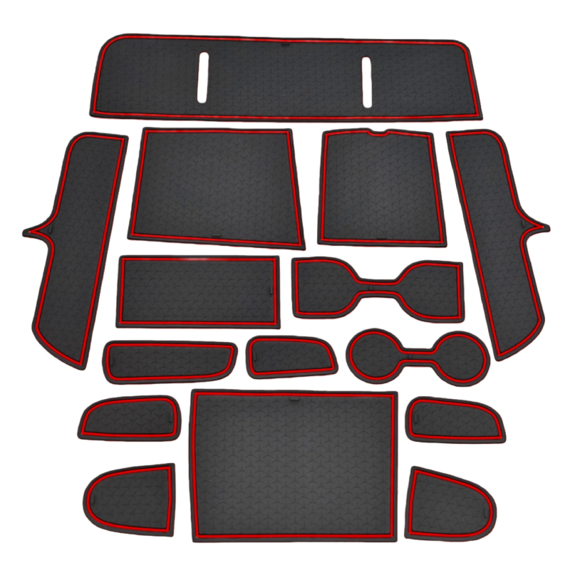 Covoraș interior Hyundai Tucson NX4 2025: compartiment pentru ușă, spațiu de depozitare și suport pentru pahare, protecție împotriva prafului și antiderapant