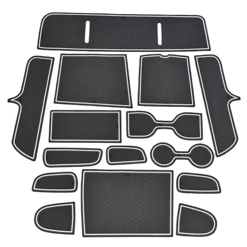 Covoraș interior Hyundai Tucson NX4 2025: compartiment pentru ușă, spațiu de depozitare și suport pentru pahare, protecție împotriva prafului și antiderapant