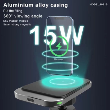 Suport magnetic pentru telefon auto cu ventuză și montaj pe bord pentru navigație
