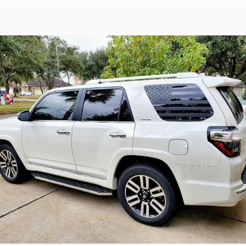 Декал за задното стъкло с американско знаме за Toyota 4Runner 2010–2023