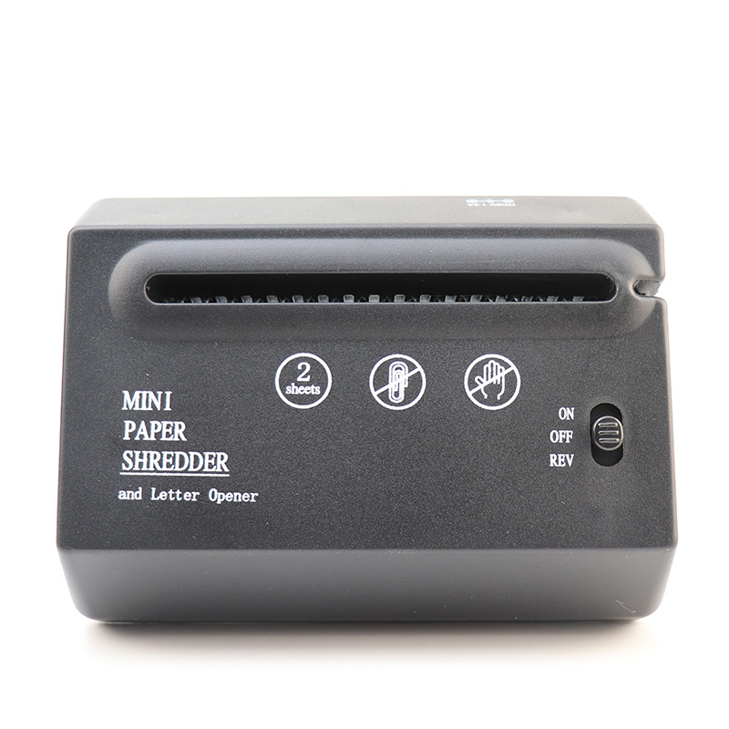 A6 USB шредер за хартия, 4 мм ленти, капацитет 1 страница