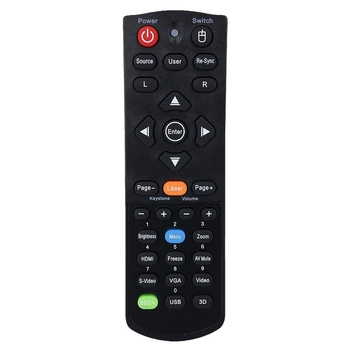 Daljinski upravljač za Optoma projektor – modeli YNX7317ST, 7390ST i YSW8207, brend New Source