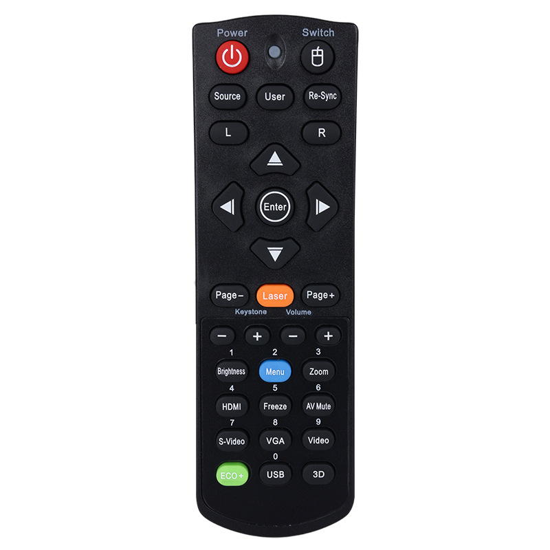 Daljinski upravljač za Optoma projektor – modeli YNX7317ST, 7390ST i YSW8207, brend New Source