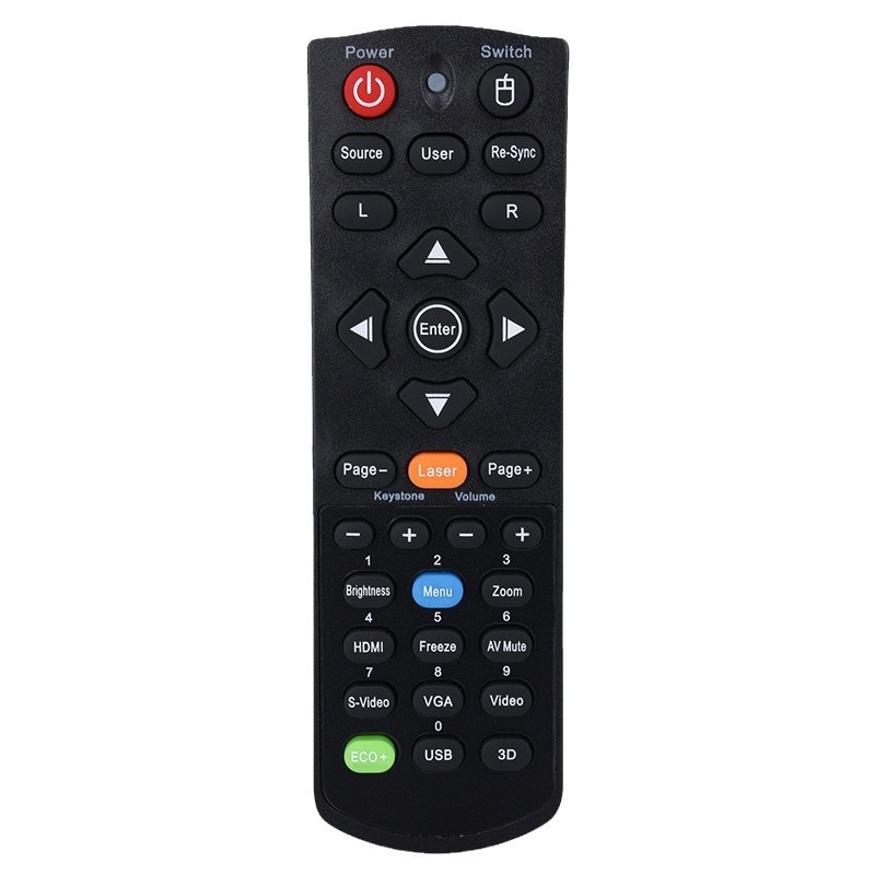 Daljinski upravljač za Optoma projektor – modeli YNX7317ST, 7390ST i YSW8207, brend New Source