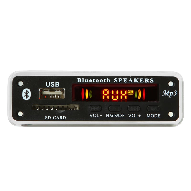 MP3 Bluetooth dekoder sa zaslonom u boji i SD kartom – audio modul s FM, Jieli rješenje
