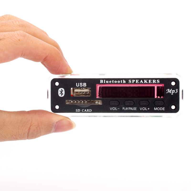 MP3 Bluetooth dekoder sa zaslonom u boji i SD kartom – audio modul s FM, Jieli rješenje