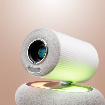 YT900 компактен домашен проектор 1080p, преносим мини офис проектор за телефон