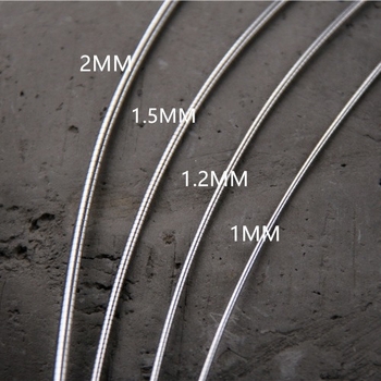 Ogrlica od srebra 925, lanac ključne kosti, 1–1,5 mm, minimalistički komad za žene