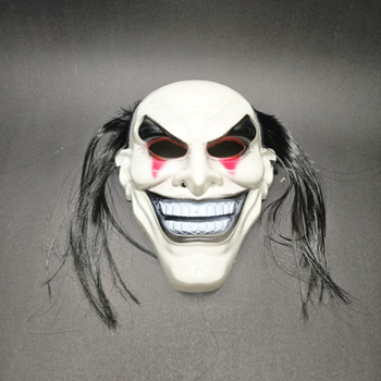 Maska klauna za Halloween: jeziva i smiješna za šale i cosplay – DIY rekvizit za kuću duhova