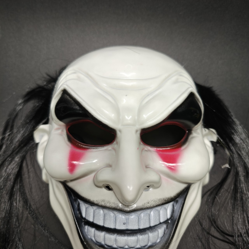 Maska klauna za Halloween: jeziva i smiješna za šale i cosplay – DIY rekvizit za kuću duhova