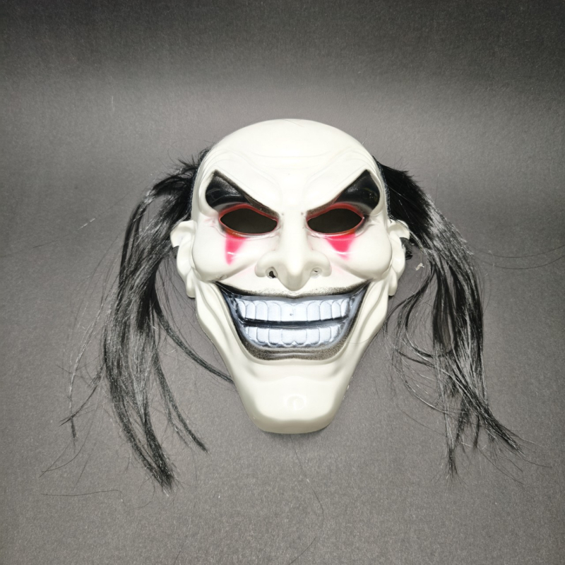 Maska klauna za Halloween: jeziva i smiješna za šale i cosplay – DIY rekvizit za kuću duhova