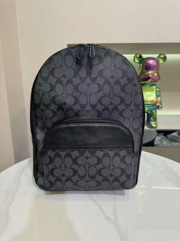 Koujia unisex kožni ruksak za poslovna putovanja i svakodnevnu upotrebu, velika kapaciteta 20–35L, za 14-inčni laptop, vodootporan, podstava od poliester