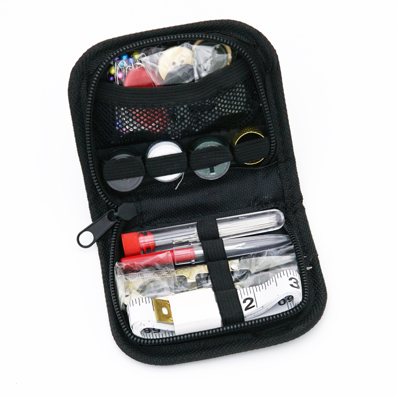 Kit portabil de cusut în geantă de depozitare – set de unelte pentru croitorie și tricotat, cutie de cusut pentru călătorii
