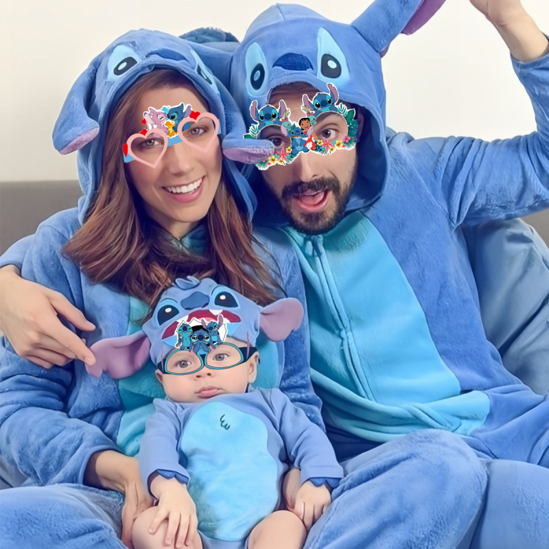 Naočale sa Stitch temom za djecu – zabavni rekviziti za fotografije na dječjem rođendanu i dekor za zabavu