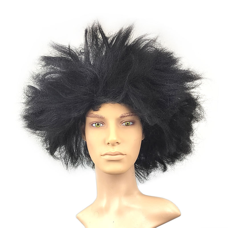 Afro perika za kostim prosjaka – pahuljasta, smiješna rekvizita za glavu