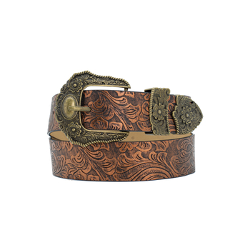 Unisex kožni kaiš s američkim retro otiskom, vintage stil, za traperice, zapadnjački stil