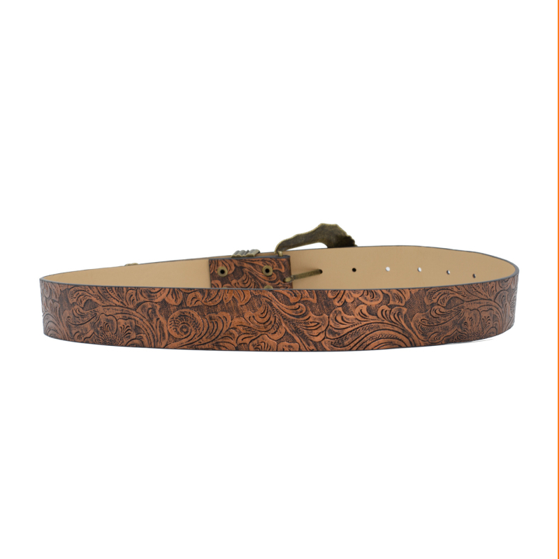 Unisex kožni kaiš s američkim retro otiskom, vintage stil, za traperice, zapadnjački stil